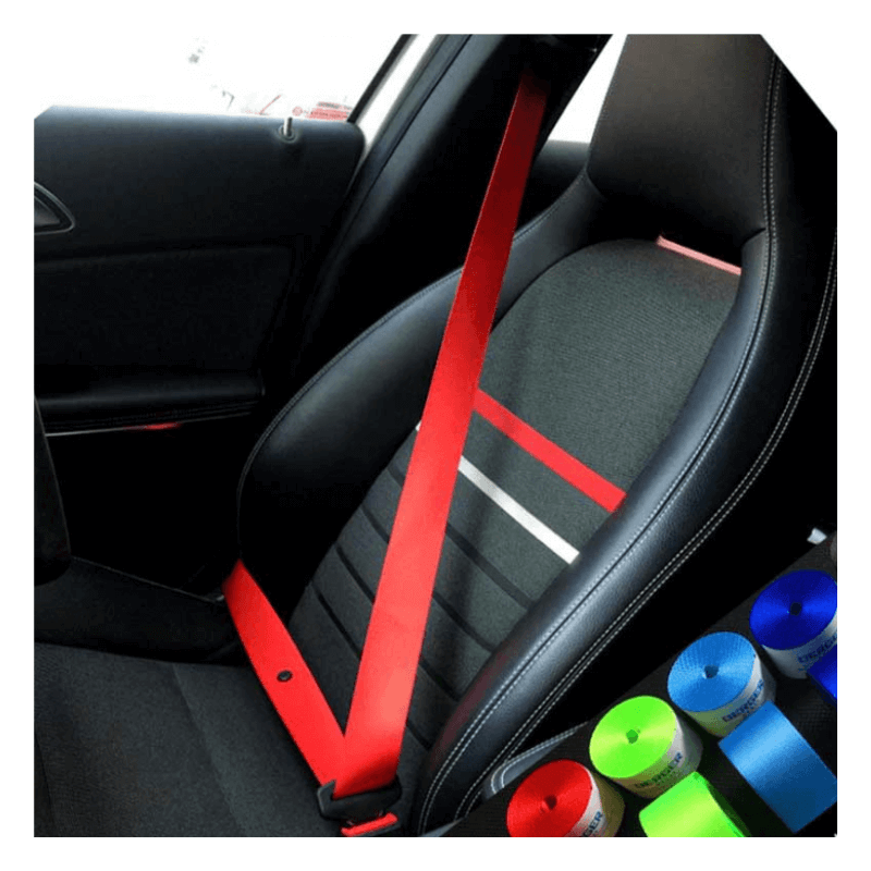 Red Car Seat Belt