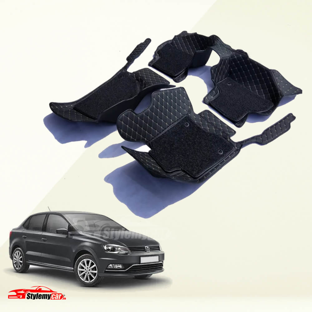 Volkswagen Ameo Luxury Series 7D Floor Mats