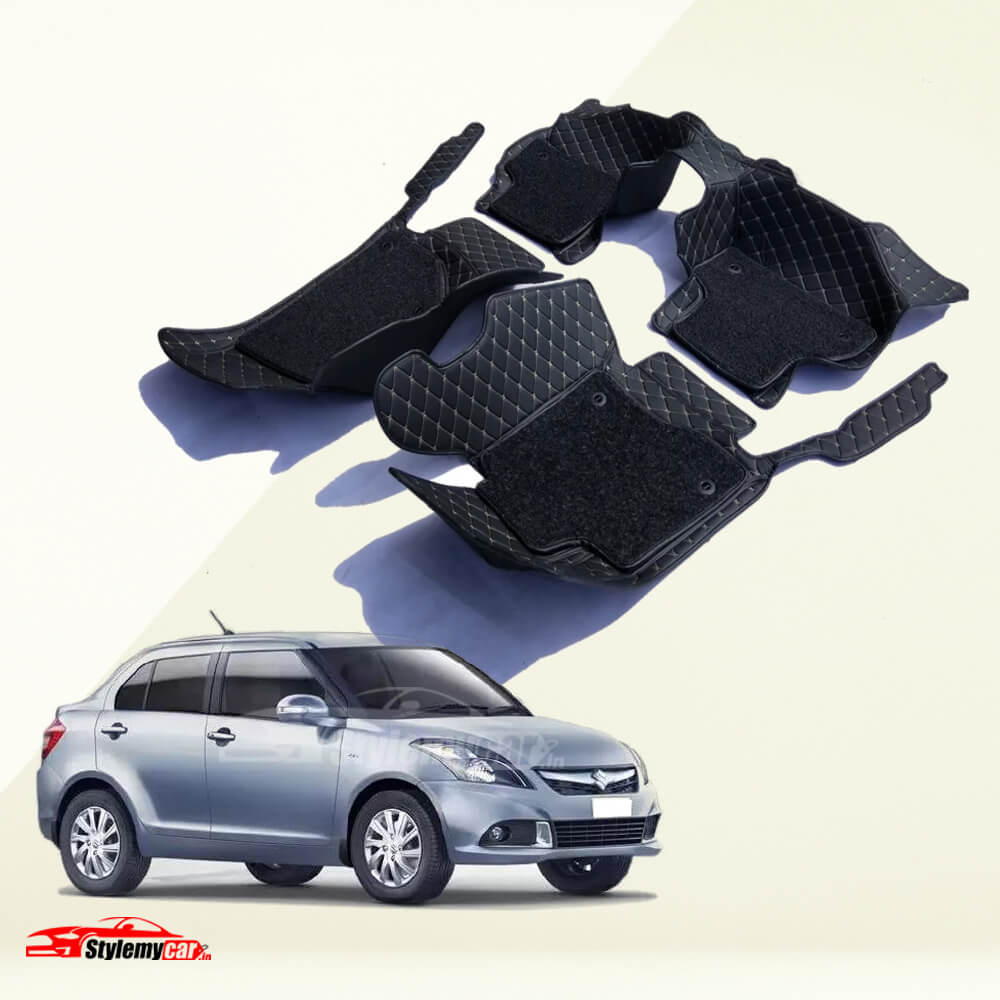 Maruti Dzire 2012-2017 Luxury Series 7D Floor Mats