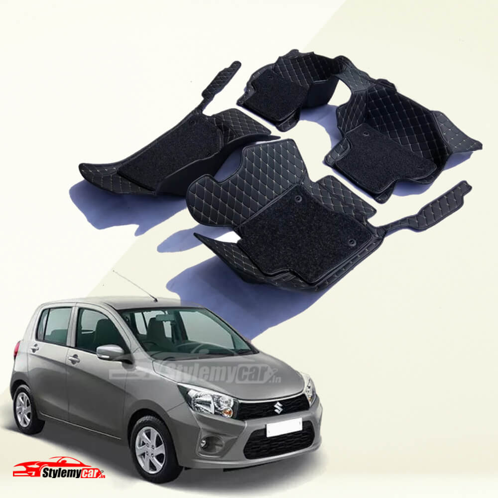 Maruti Celerio Luxury Series 7D Floor Mats