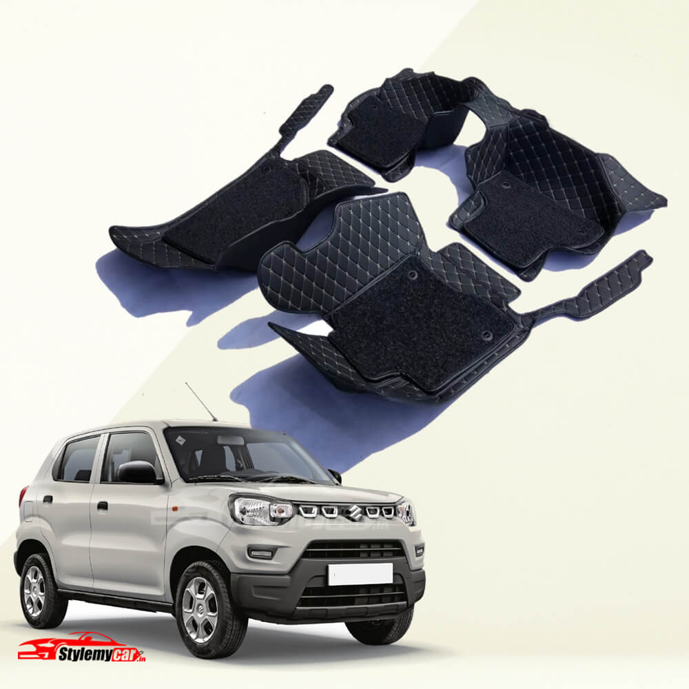 Maruti Spresso Luxury Series 7D Floor Mats