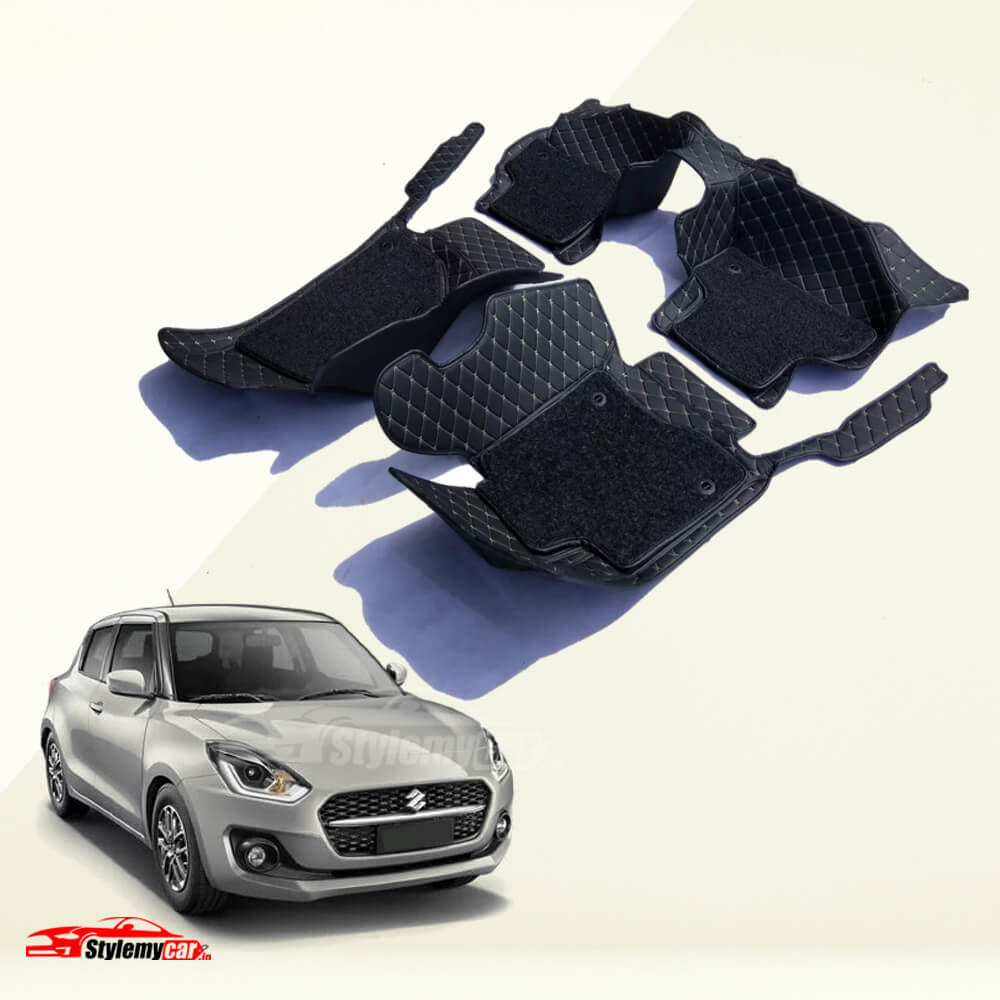 Maruti Swift 2018-2021 Luxury Series 7D Floor Mats