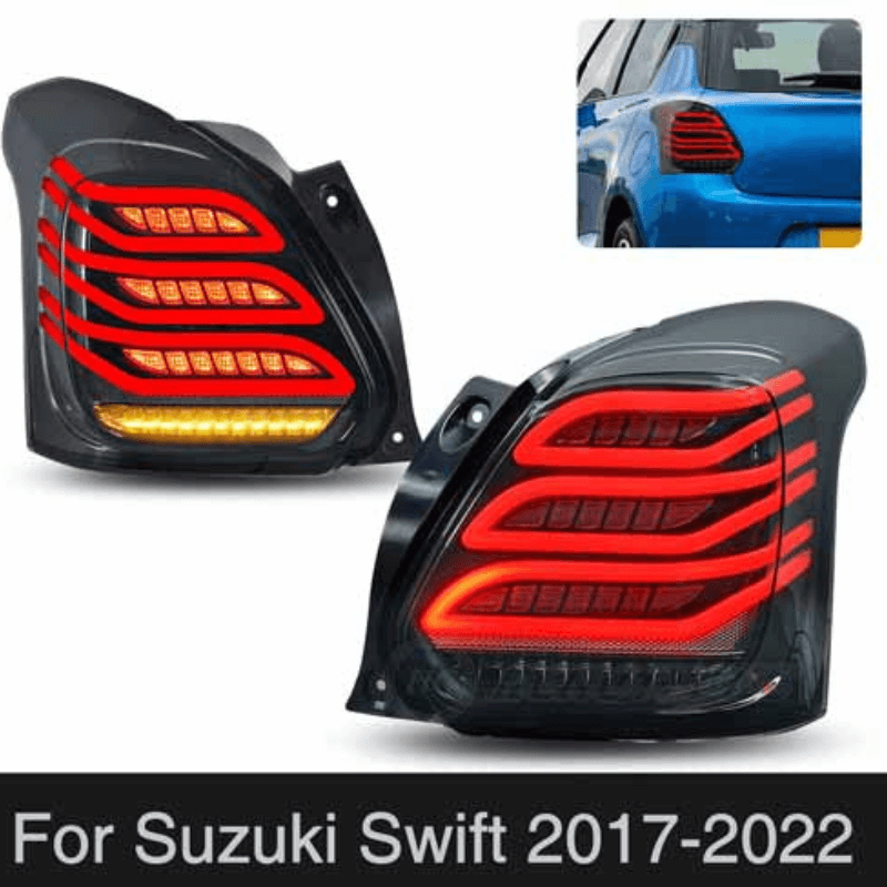 Maruti Suzuki Swift LED Tail Lights - Mercedes Style 2018-2023 Model