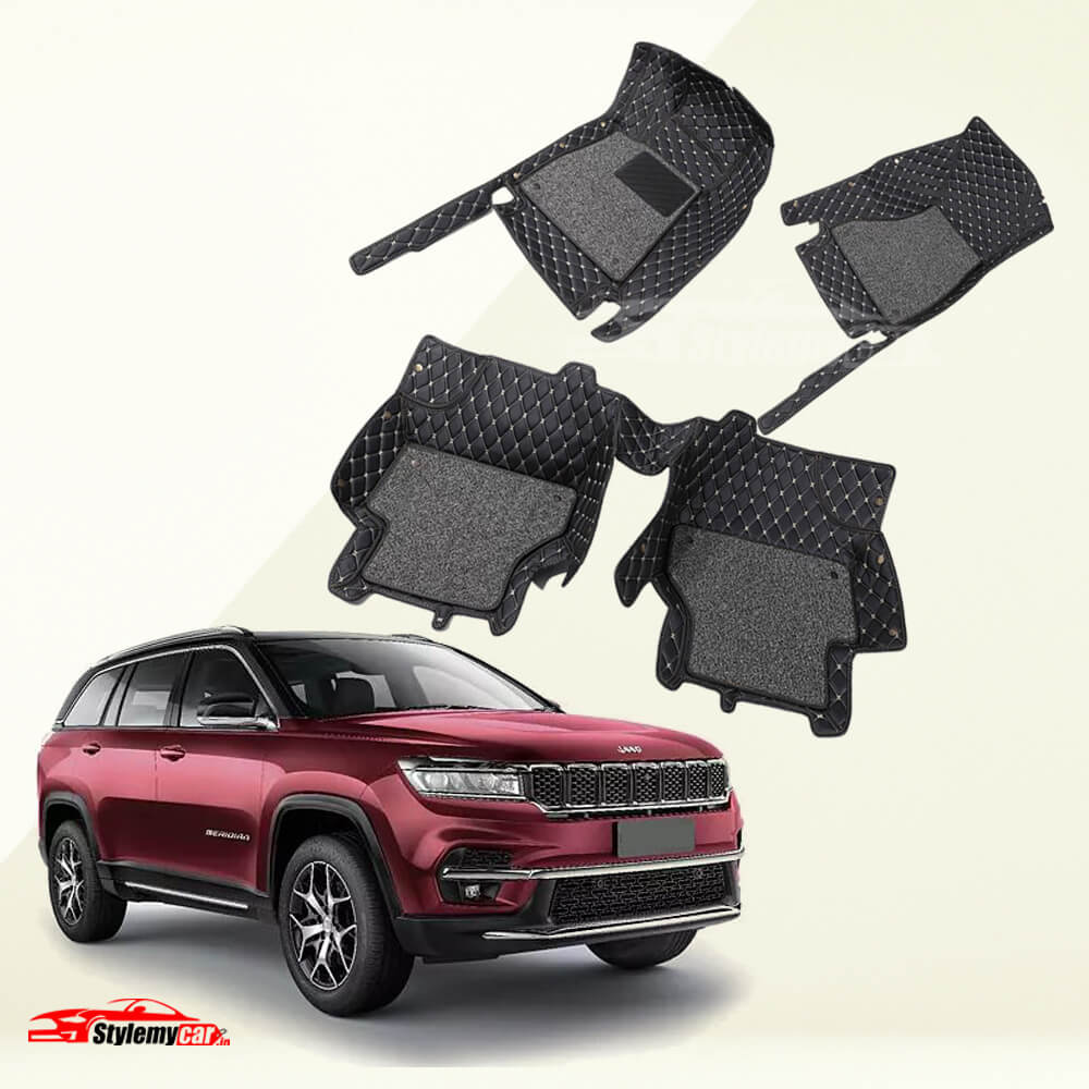 Jeep Meridian Premium 7D Floor Mats