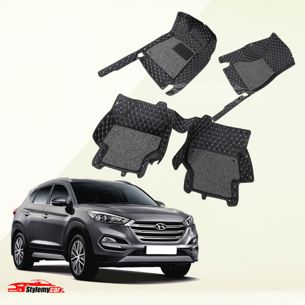 Hyundai Tucson 2016 - 2021 Model Premium 7D Floor Mats