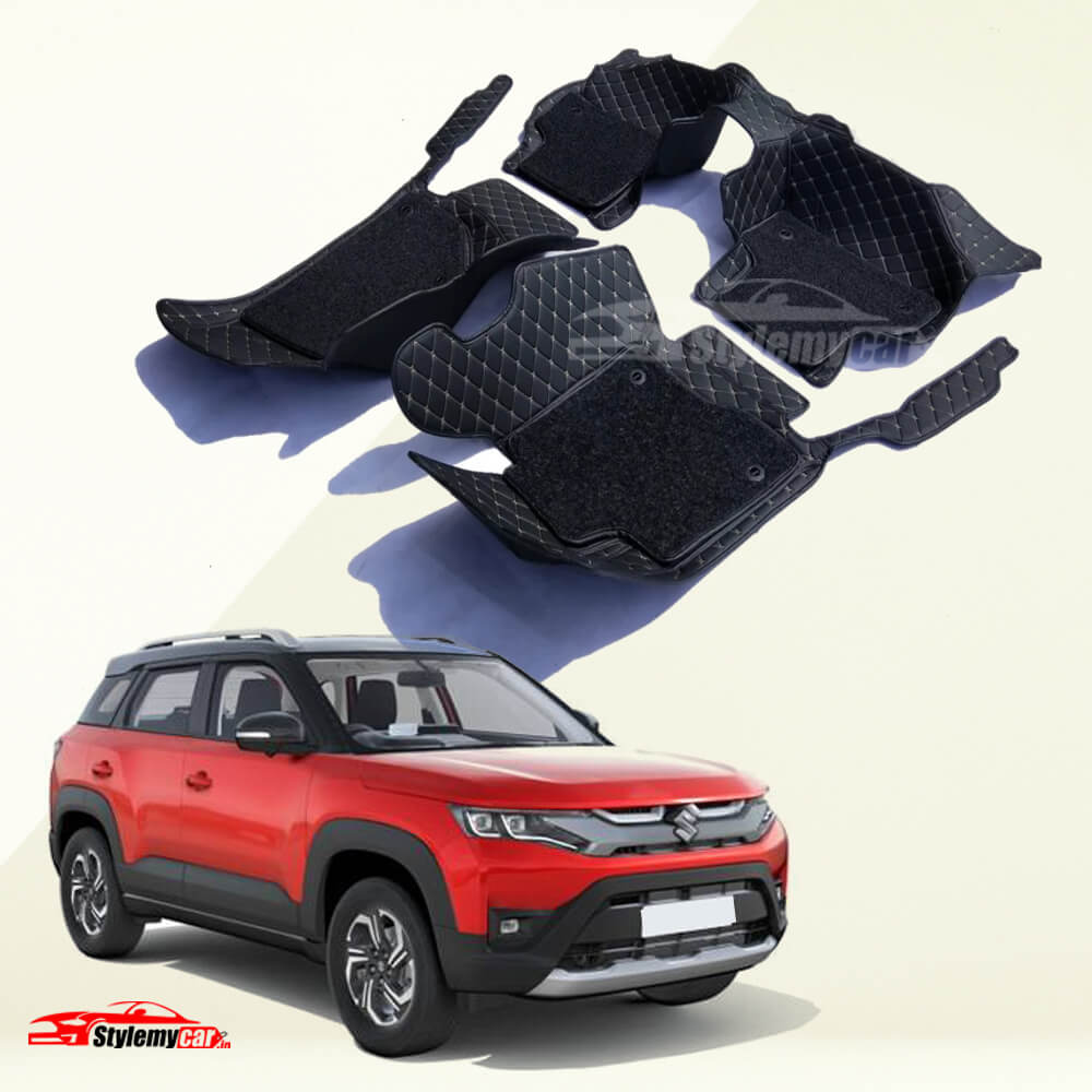 Maruti Brezza Luxury Series 7D Floor Mats