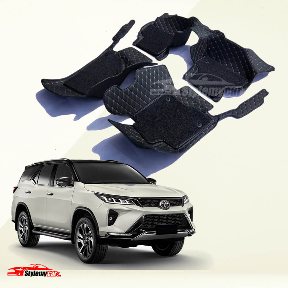 Toyota Fortuner Legender Luxury Series 7D Floor Mats