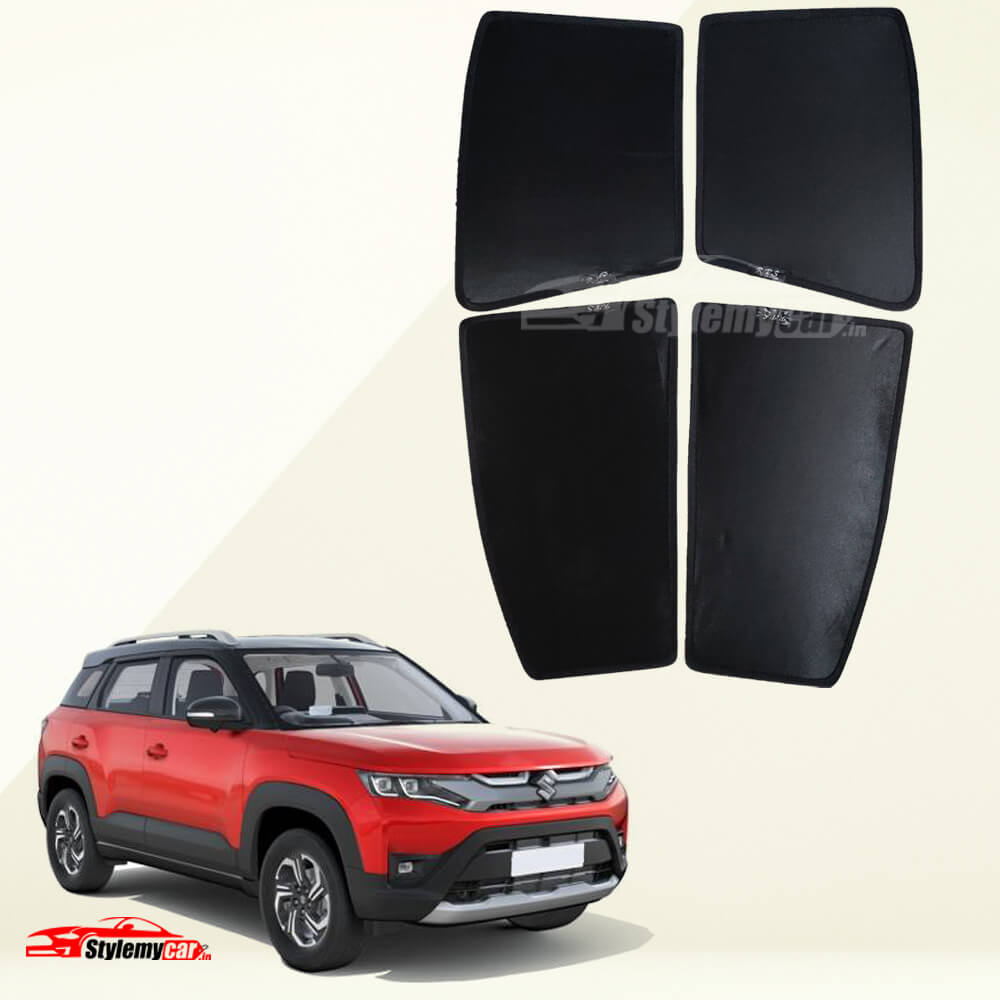 Maruti Brezza 2022 Z Black Half Cut Sunshades