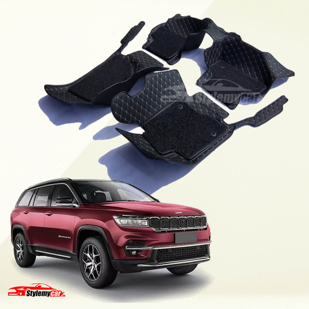 Jeep Meridian Luxury Series 7D Floor Mats