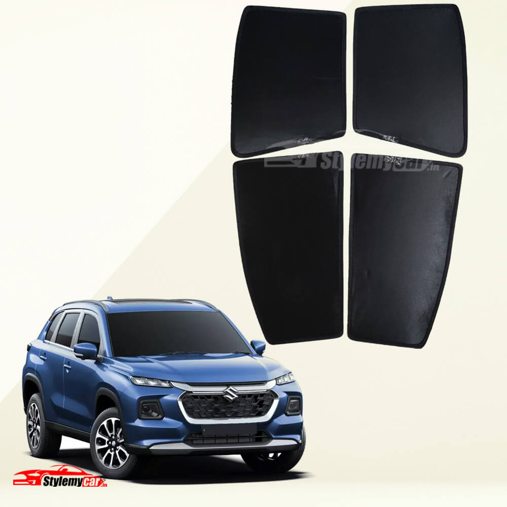 Maruti Grand Vitara Z Black Half Cut Sunshades