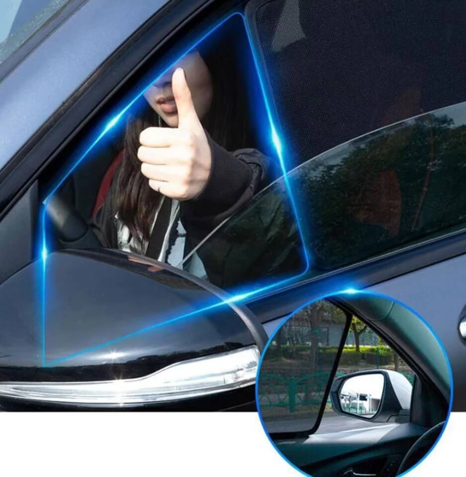 Jeep Meridian Z Black Half Cut Sunshades