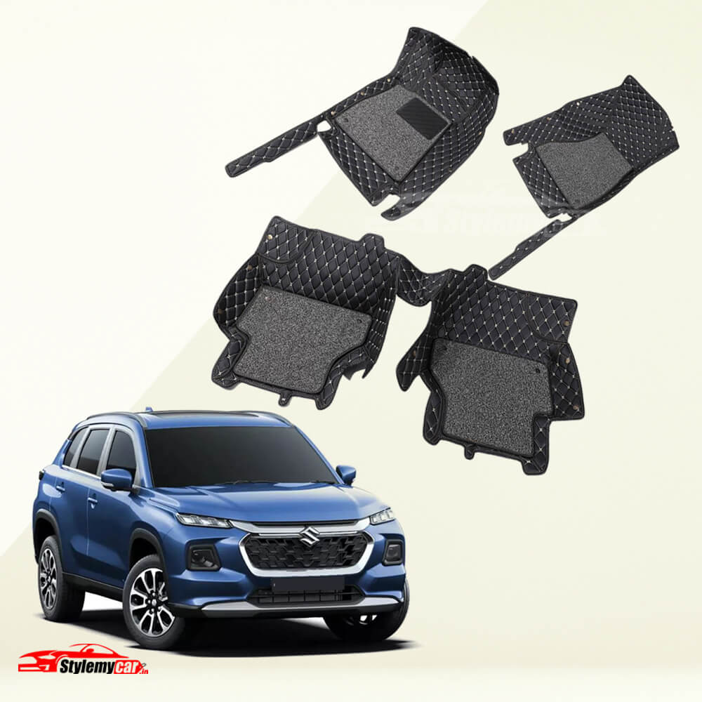 Maruti Grand Vitara Model Premium 7D Floor Mats