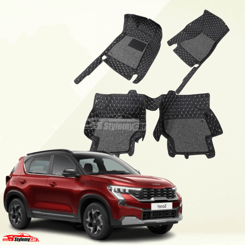 Kia Sonet 2024 Model Premium 7D Floor Mats