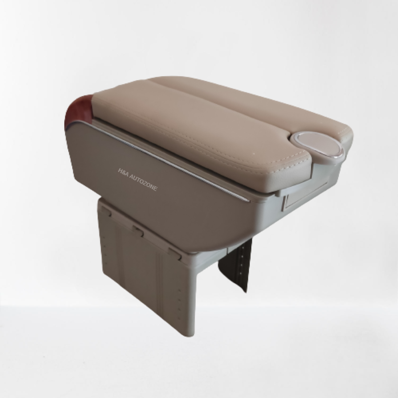 BMW Style Luxury Armrest With Charging Ports and Cup Holder