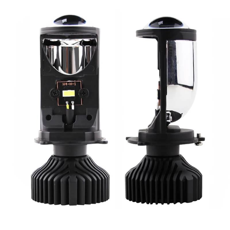 Mini LED Projector Bulbs for H4 Socket Headlights