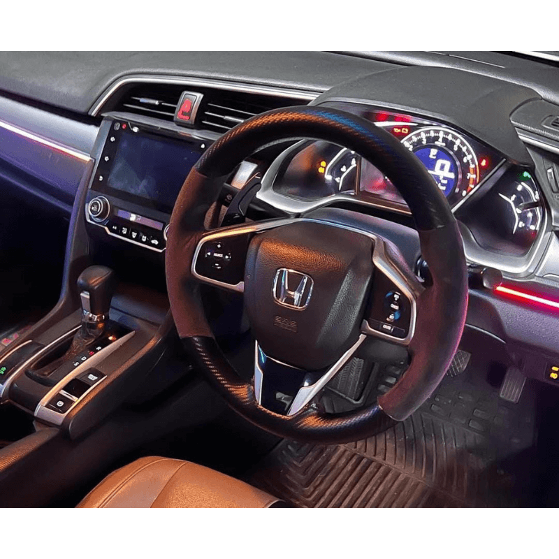 Alcantra steering cover