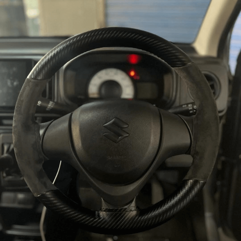 Alcantra steering cover