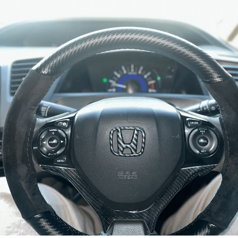 Alcantra steering cover