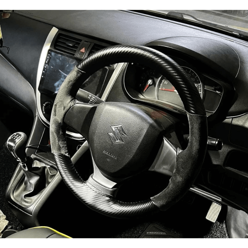 Alcantra steering cover