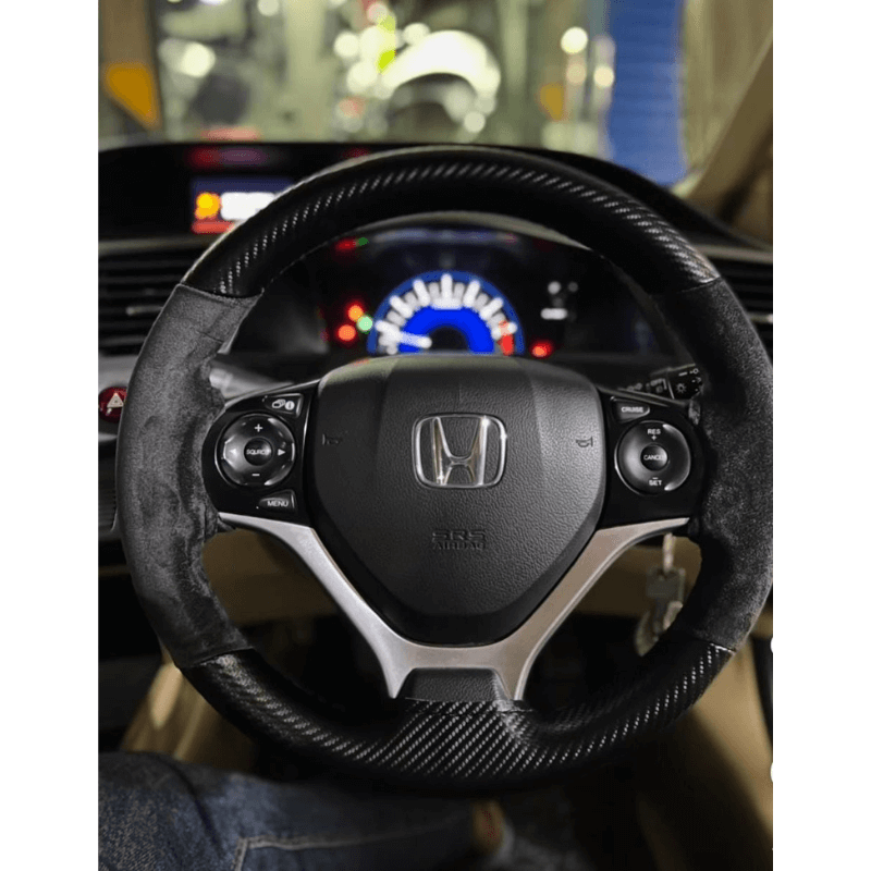 Alcantra steering cover