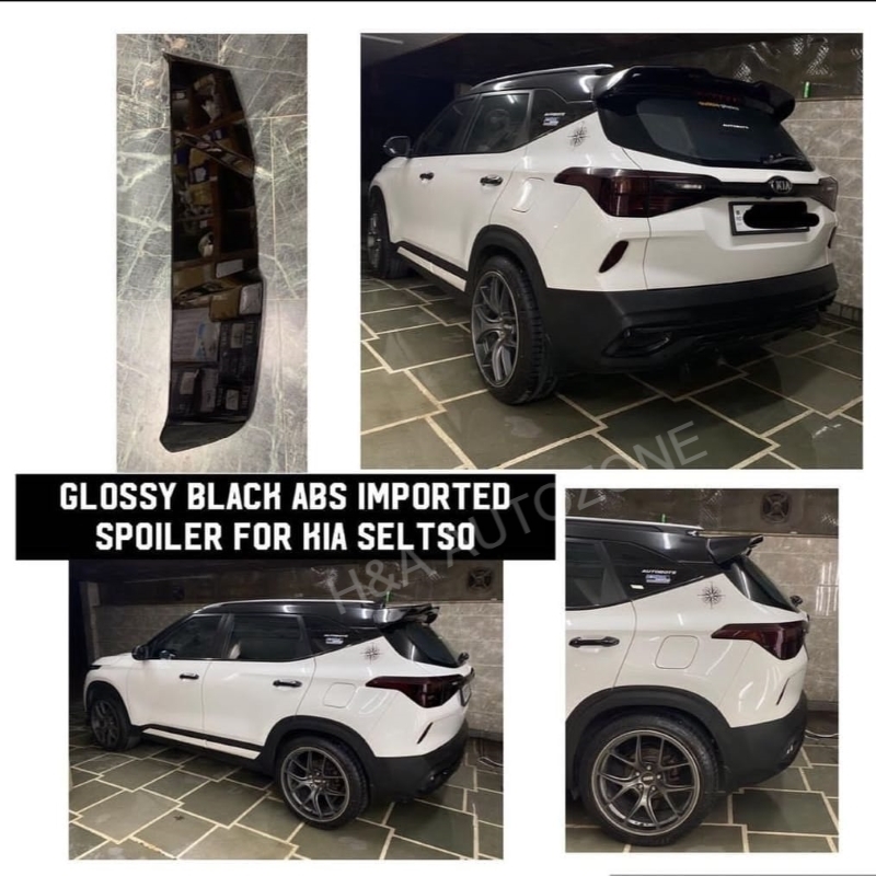 Kia Seltos Spoiler ABS Glossy Black