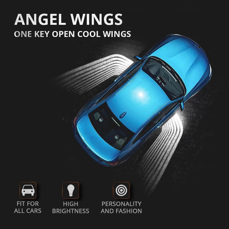 Angel wings light deals car