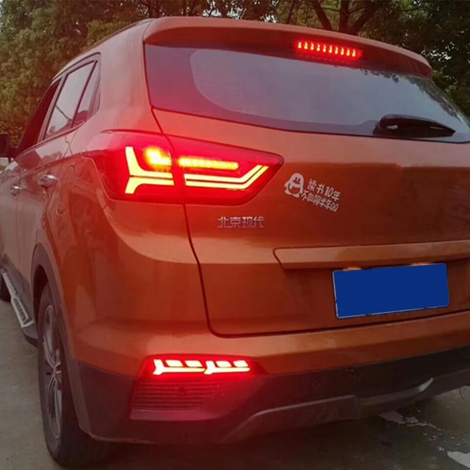 Hyundai Creta LED Tailights Lamborghini Style