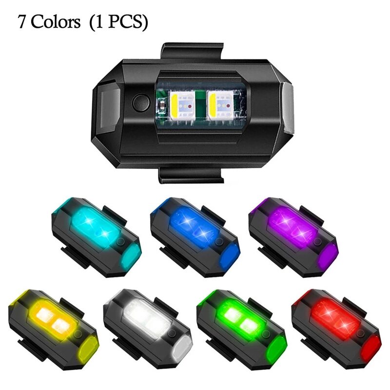 7 in 1 Color Flash Light Strobe